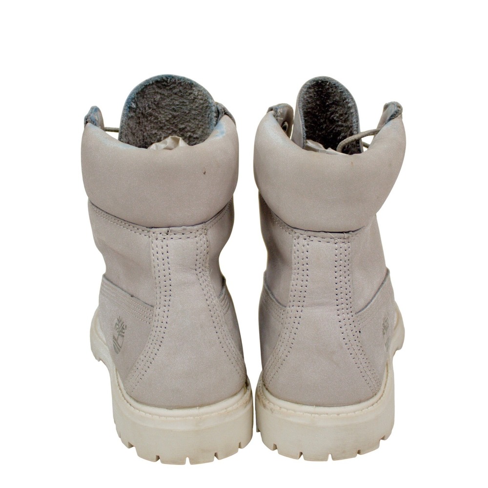 Timberland Waterville Boots Soft Grey Nubuck/ Leather, Lace Up, Lug Sole - Picture 11 of 16